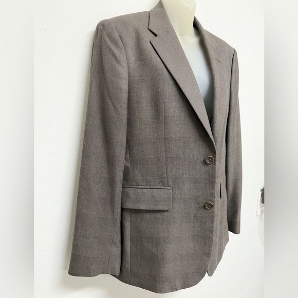 Banana Republic Outlet Mens 2 Button Brown Tan Sport Jacket Blazer Size 38S - Picture 4 of 8